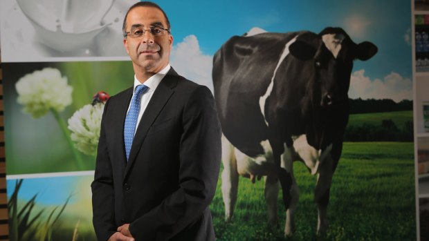 Off to greener pastures: Gary Helou resigned as Murray Goulburn's managing director.