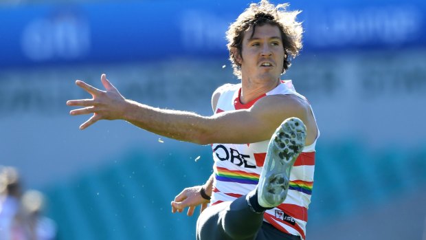Challenge: Swans ruckman Kurt Tippett needs to impress against the Adelaide Crows.