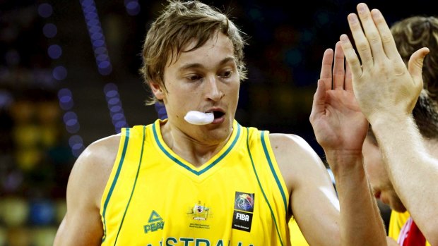 Prospect: Boomers forward Ryan Broekhoff is hoping his form for the national side will help his NBA dream.
