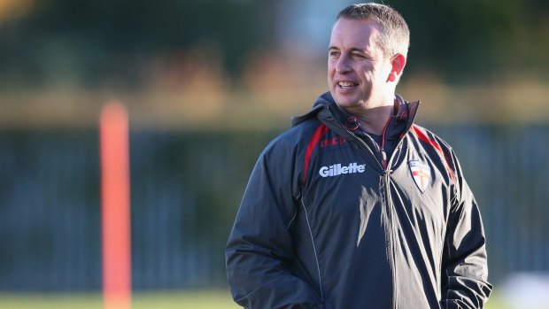 Speared: England coach Steve McNamara.