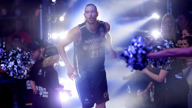Lighting it up: Melbourne United's Chris Goulding. AFL clubs are considering launching teams in the NBL.