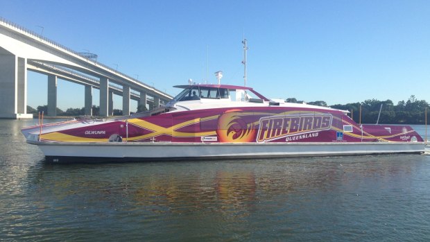 Brisbane City Council has honoured netball superstars the Queensland Firebirds with artwork on the latest addition to its CityCat fleet.