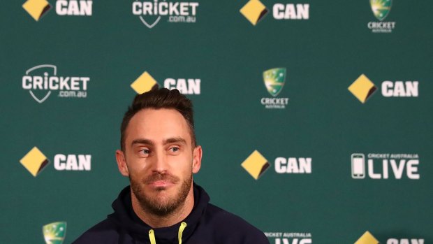 Free to play: Faf du Plessis.