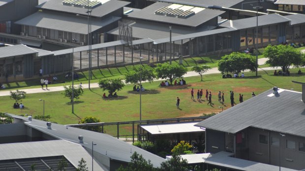 The Christmas Island detention centre.
