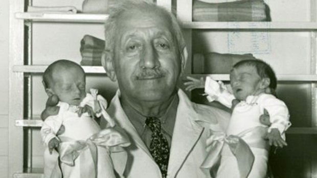 Dr Martin Couney pioneered incubators for premature babies.
