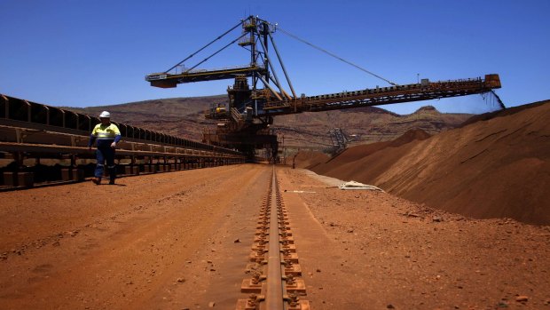 some investors are nervous that Fortescue's mining operations will be disrupted if the iron ore price continues to fall.