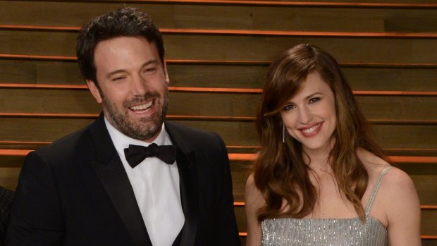 Ben Affleck and Jennifer Garner at an Oscars party in March. In June, the couple announced their intention to divorce.