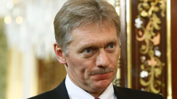 Russian Presidential Spokesman Dmitry Peskov.