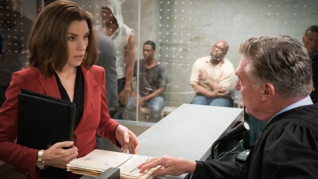 Julianna Margulies as Alicia Florrick in <i>The Good Wife</i>.