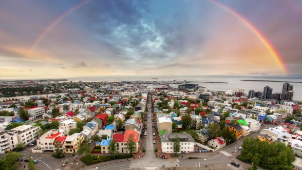 Reykjavik, the capital of Iceland.