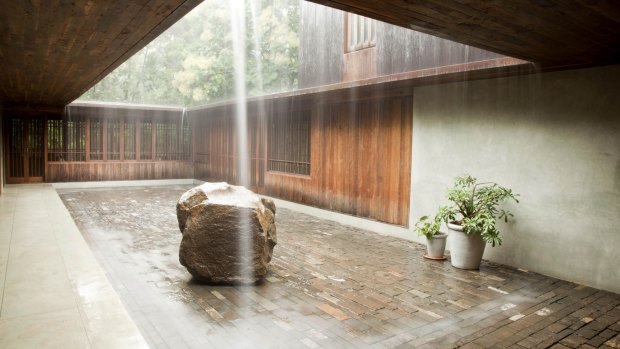 Bijoy Jain's Copper House 2, with its courtyard exposed to the elements.