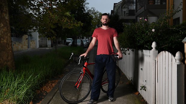 Doug Williams was a delivery rider for Deliveroo last year and has raised safety concerns about the start-up's operations.