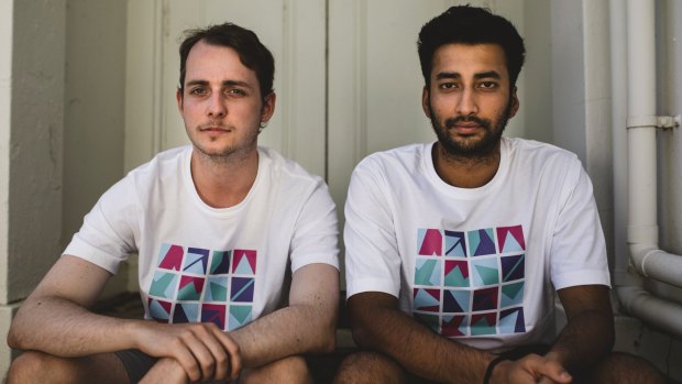ANU postgraduate students Zyl Hovenga-Wauchope 25, and Varun Nair 24 have both had negative experiences with finding a rental when moving to Canberra.