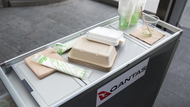 Qantas will soon phase out paper boarding passes and plastic frequent flyer cards and plans to become the first airline to reuse, recycle and compost at least 75 per cent of its waste by the end of 2021.