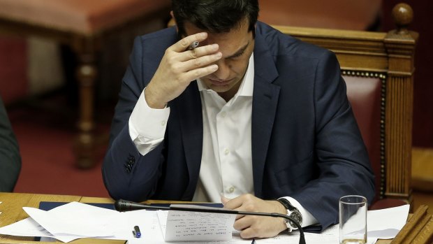 Greek Prime Minister Alexis Tsipras hinted that he may resign if his nation votes "Yes" in the referendum.