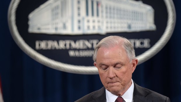 US Attorney-General Jeff Sessions had two interactions with Russian Ambassador Sergey Kislyak during the 2016 election campaign.