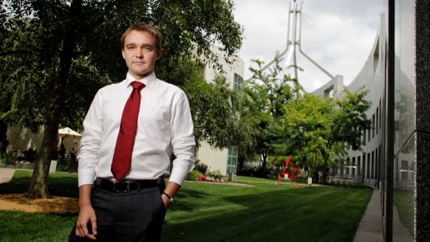 Liberal National Party Member for Longman Wyatt Roy at Parliament House.