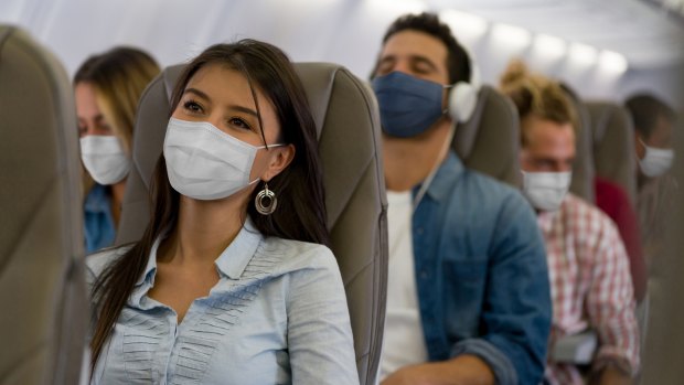 Make sure you have the right type of mask for your flight.