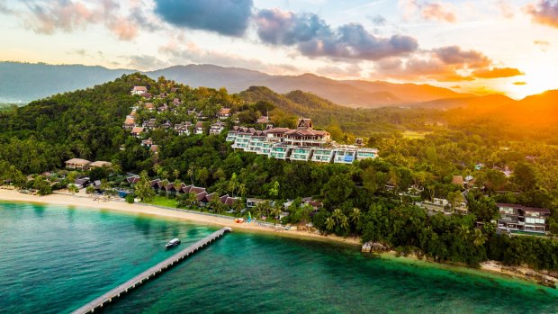 The InterContinental Samui Baan Taling Ngam lays claim to being the first luxury resort on the island of Koh Samui.