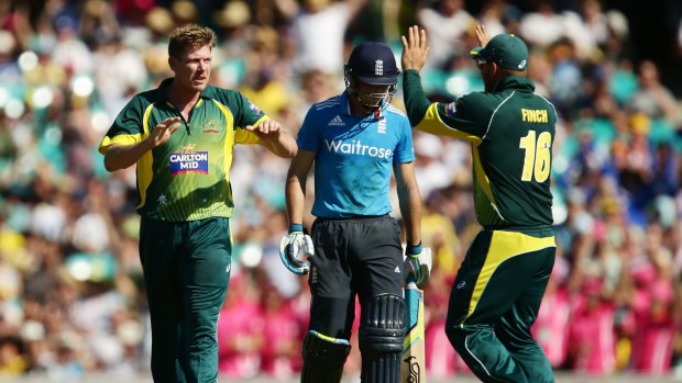 James Faulkner (left) is not one to back down from a confrontation. 