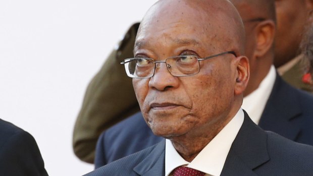 The outcome of the municipal polls may embolden rivals of President Jacob Zuma (pictured) to challenge him for party leadership.