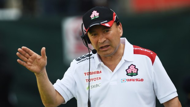Poised: Eddie Jones is firming as the next England coach. 