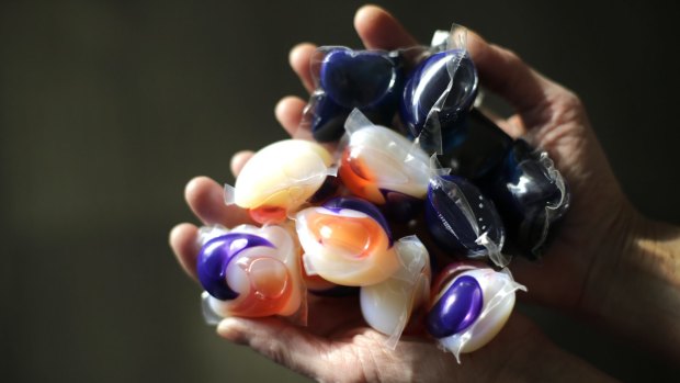 Laundry detergent pods are being mistaken for toys or lollies.