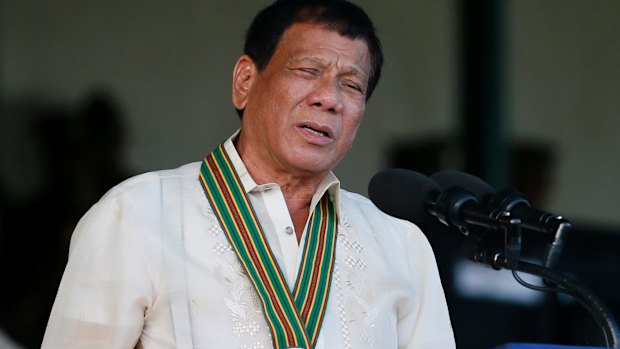 "Let us get what is ours now," Philippine President Rodrigo Duterte said about islands in the South China Sea.