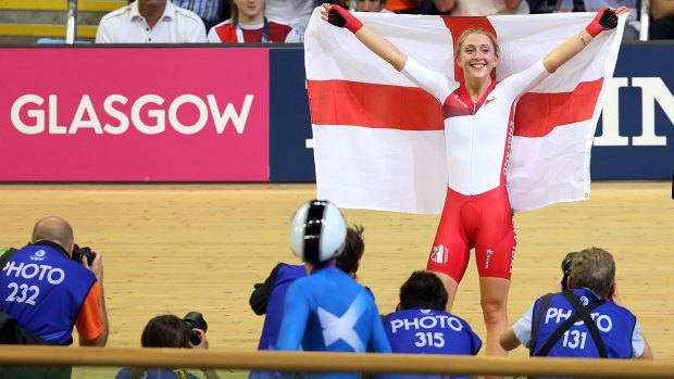 As good as the Olympics: Trott relishes the gold medal result.