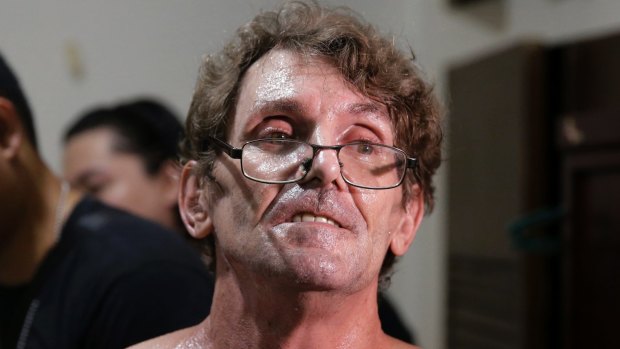 David Timothy Deakin, from Peoria, Illinois, following his arrest on April 20. A Queensland man has since been arrested in connection with the case and other arrests in Australia are expected.