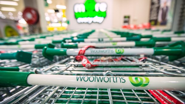 Morgan Stanley cut its 2015 underlying net profit forecast for Woolies by 0.4 per cent. 
