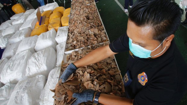 Thai Customs officers seized almost three tons of African pangolin scales in February - their biggest haul ever.