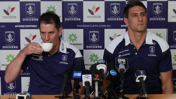 Ross Lyon is not everyone's cup of tea but had his Dockers contract extended until 2020.