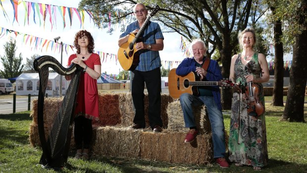 Heartstring Quartet from Ireland who will perform at the National Folk Festival.