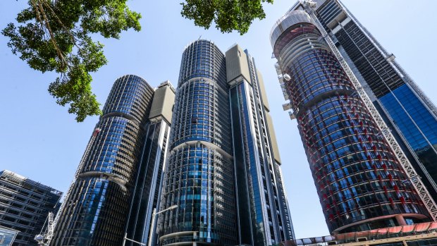 Lendlease lifted earnings for the development division by 10 per cent, in part because of the completion of the last of the three Barangaroo office towers in Sydney.
