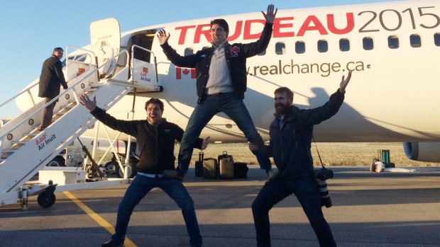 Fun photographs of Trudeau have propelled the charismatic politician's popularity.