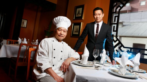 Father and son team of the Flower Drum restaurant, Jason and Anthony Lui. 15 August 2013.
The Age Sat News. 