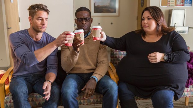 This is Us was a rare network show among the drama series nominated.