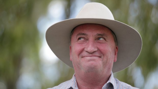 Nationals leader Barnaby Joyce drew criticism for driving plans to relocate the pesticides authority to Armidale.