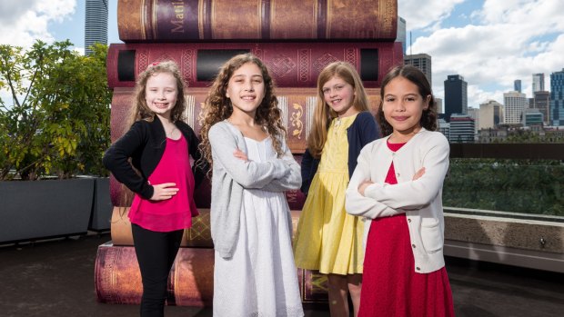 Izellah Connelly, Annabella Cowley, Venice Harris and Eva Murawski will play Matilda in the upcoming Brisbane season of Matilda The Musical.