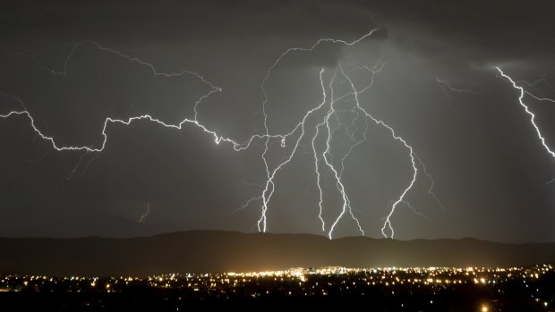 The storms across Canberra on Tuesday nigth damaged the Stromlo water treatment plant, affecting Canberra's water supply.