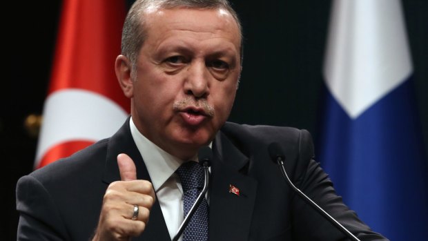 Turkish President Erdogan said the nation had no intention of escalating this incident. 