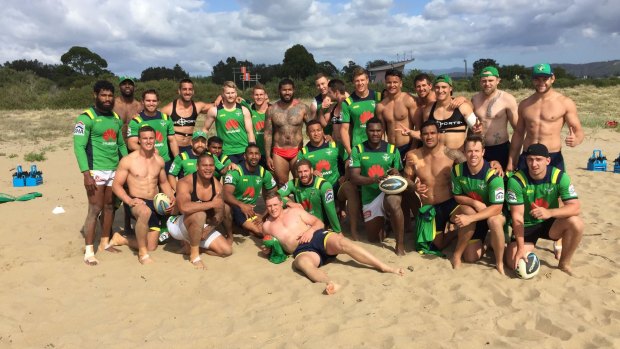 The Canberra Raiders hope a brutal camp at Batemans Bay will help their bid for NRL success.