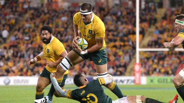 French target: Wallabies player Rory Arnold is in the sights of a host of French teams.