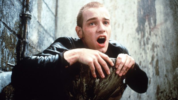 Time in loo ... Ewan McGregor and THAT scene from <i>Trainspotting</i>.