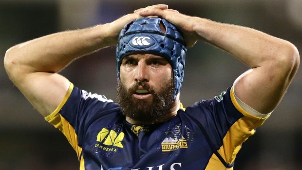 Tall order: Scott Fardy says the Brumbies can fill the holes left by David Pocock and Ita Vaea.