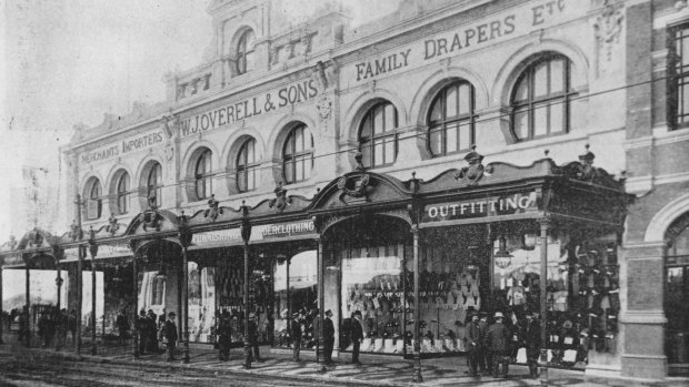 Overells shop in Fortitude Valley c.1900.