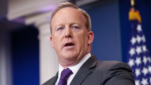 Sean Spicer resigned as White House press secretary.