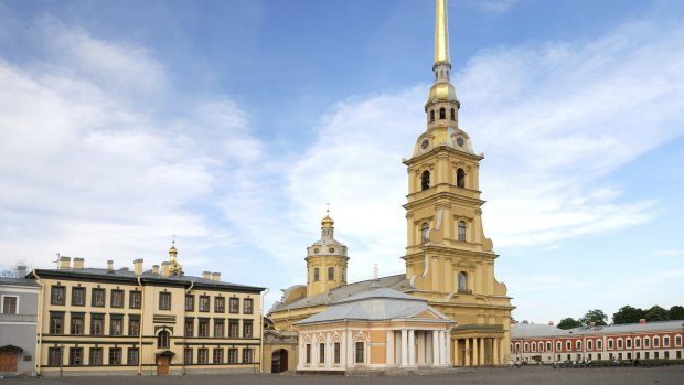 Saint Peter and Paul Cathedral, St Petersburg.