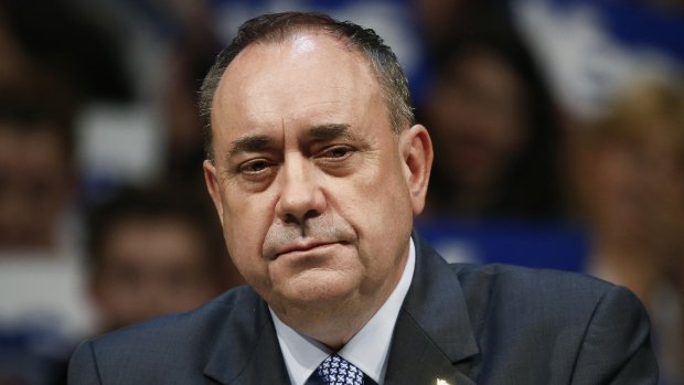 Former Scottish National Party leader Alex Salmond.